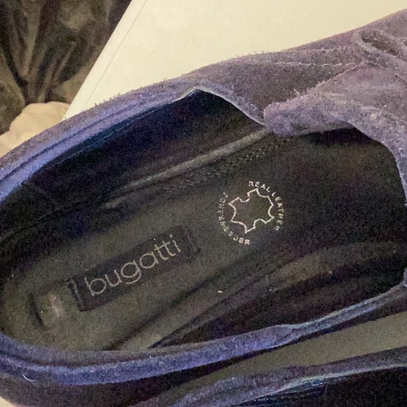 Bugatti Navy Suede Loafers - Picture 3 of 6